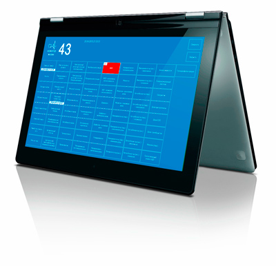 Монитор реализован в виде программного обеспечения для компьютеров, работающих под управлением ОС Windows. Интерфейс адаптирован для работы с сенсорным монитором.